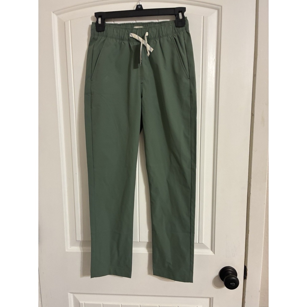 NWT J.Crew Crewcuts Boys Size 12 Tech Pants Olive Green